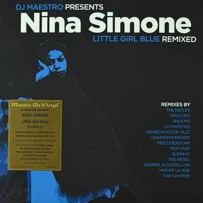 DJ Maestro Presents Nina Simone ‎– Little Girl Blue 2LP (Голландия 2023г.) Green