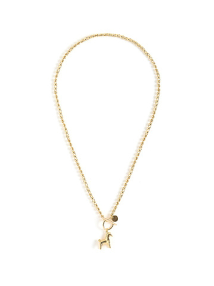 Колье "Horse Folk" Gold