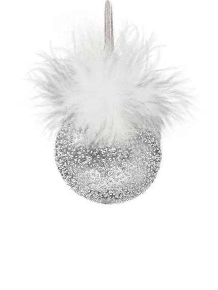 Набор стеклянных украшений Ледяной дождь 80 мм., 9 шт., шар, капля, луковка, прозрачный, Christmas DeLuxe (14033)