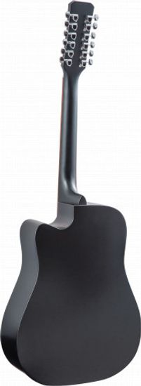 Гитара электроакустическая 12-струнная JET JDEC-255/12 BKS