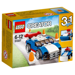 LEGO Creator: Синий гоночный автомобиль 31027 — Blue Racer — Лего Креатор Создатель