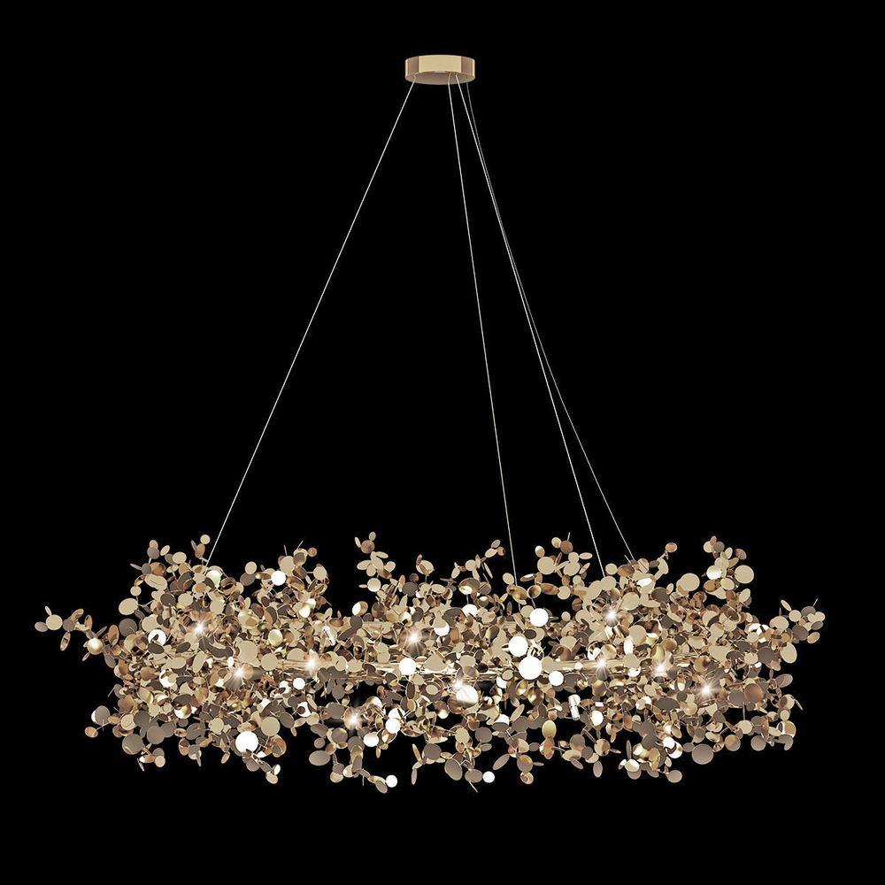 10101/800 Gold Подвесная люстра LOFT IT Spark