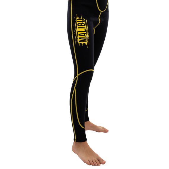 Гидрокостюм детский Marlin Malibu Junior 2,5 мм черно-желтый