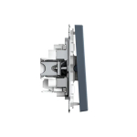 ARTGALLERY 1-клавишный ВЫКЛЮЧАТЕЛЬ КНОПОЧНЫЙ, 10А, механизм, быстрозажим. клем., ГРИФЕЛЬ