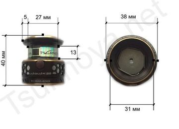 Tsurinoya Jaguar-1000 Шпуля глубокая-1 (Уценка)