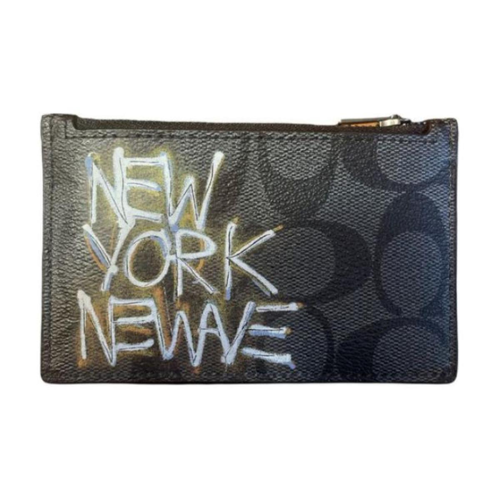 Картхолдеры и кошельки COACH x Basquiat Card Case 13, C5651-QBM2
