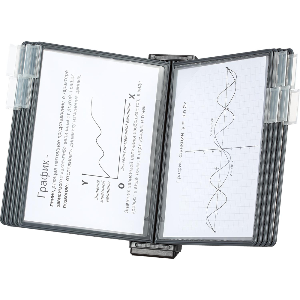 Демосистема настенная Promega office FDS006 10 пан., черный металл/пластик