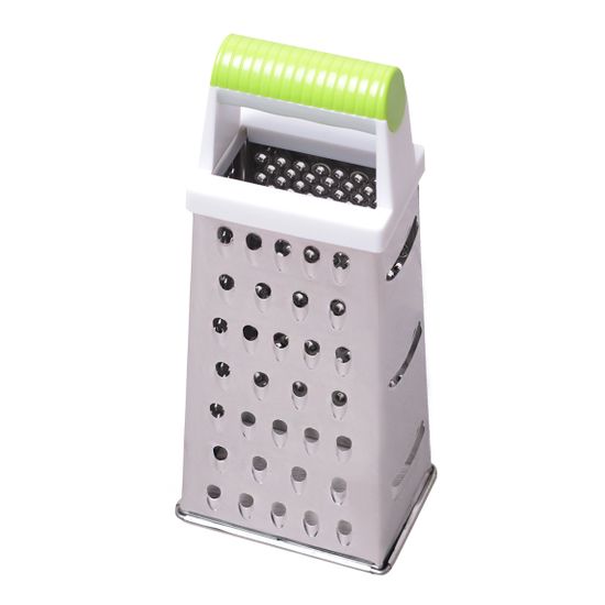 Терка кухонная 22 см. Kamille KM-7201 из нержавеющей стали с пластиковой ручкой