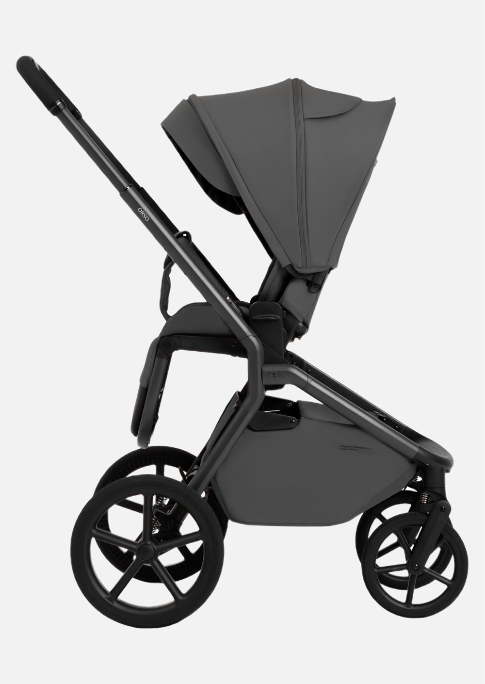 Sweet Baby Коляска 2 в 1 SBL Dark Grey