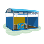 Веранда «Космос» Romana 301.16.00-02 (бетонируемая, с полом)