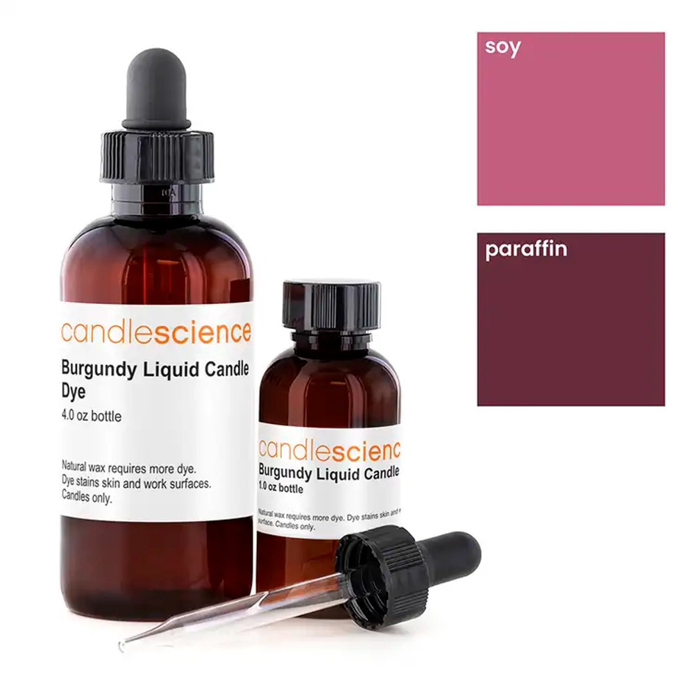 Жидкий краситель CandleScience (бордовый), 10гр