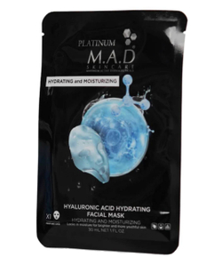 M.A.D Platinum Hyaluronic Acid Hydrating Facial Mask
