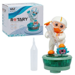 Робот на батарейках, свет/звук/пар, в коробке 1197682