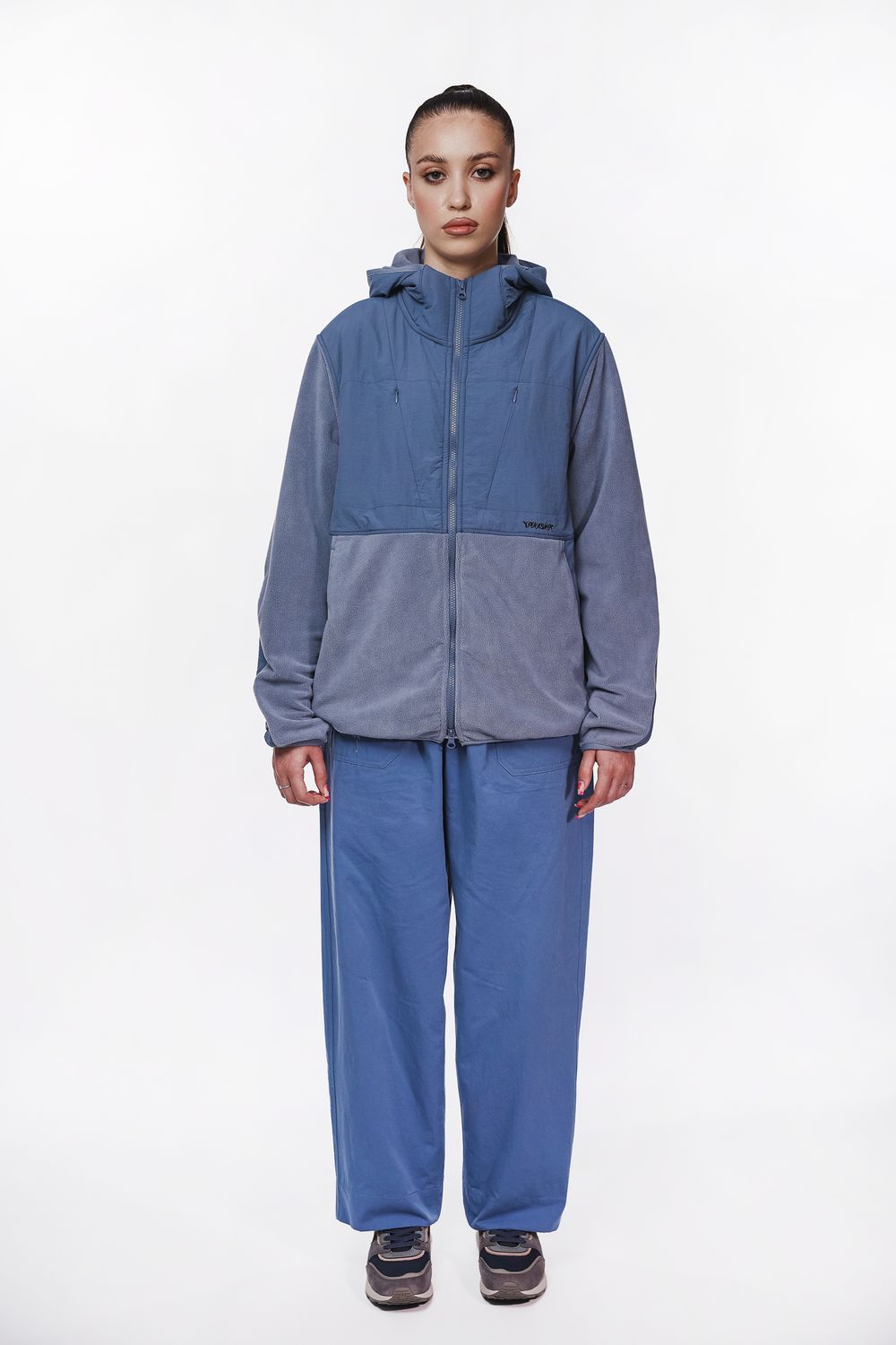 Брюки Ymkashix Puff Office синие