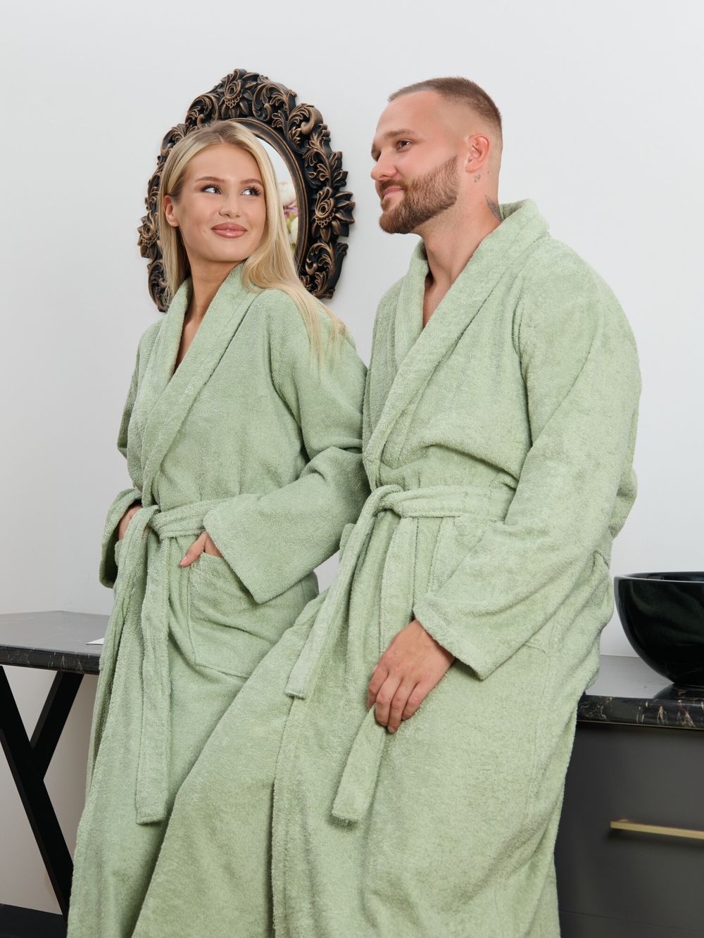 Халат женский Комфорт-3 Виотекс СВ.- ОЛИВКОВЫЙ