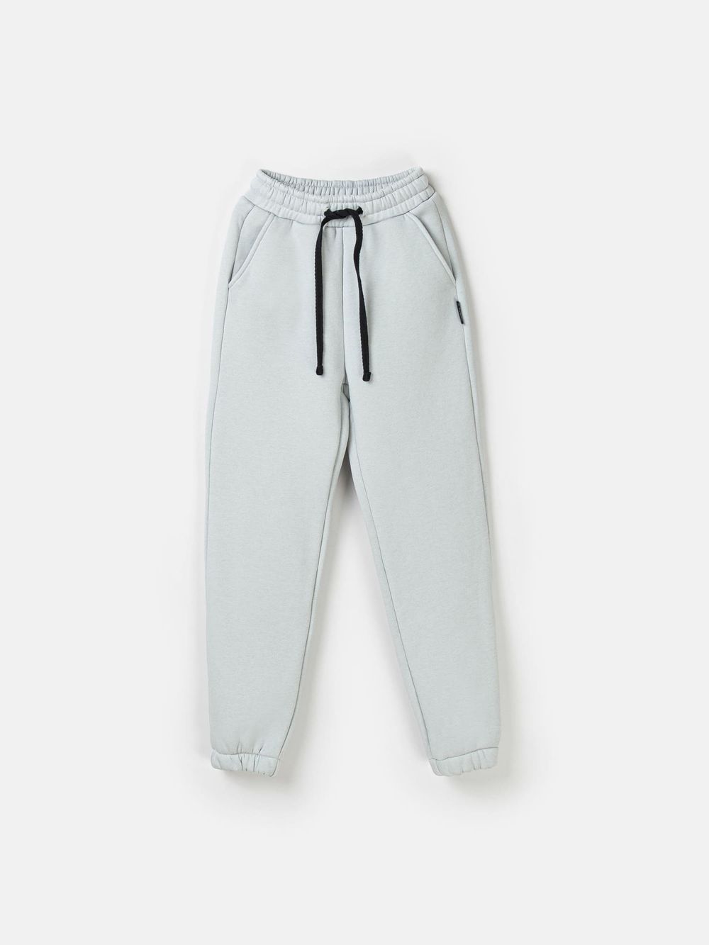 Джоггеры "Туман" с карманами утепленные 7+