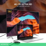 Конвертор сигнала UGREEN CM162-50505 Silver (50505)