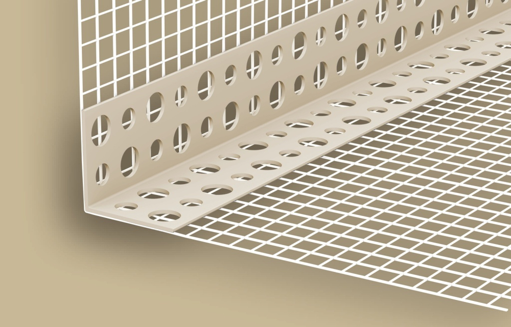 Угол штукатурный с сеткой 100х150 мм