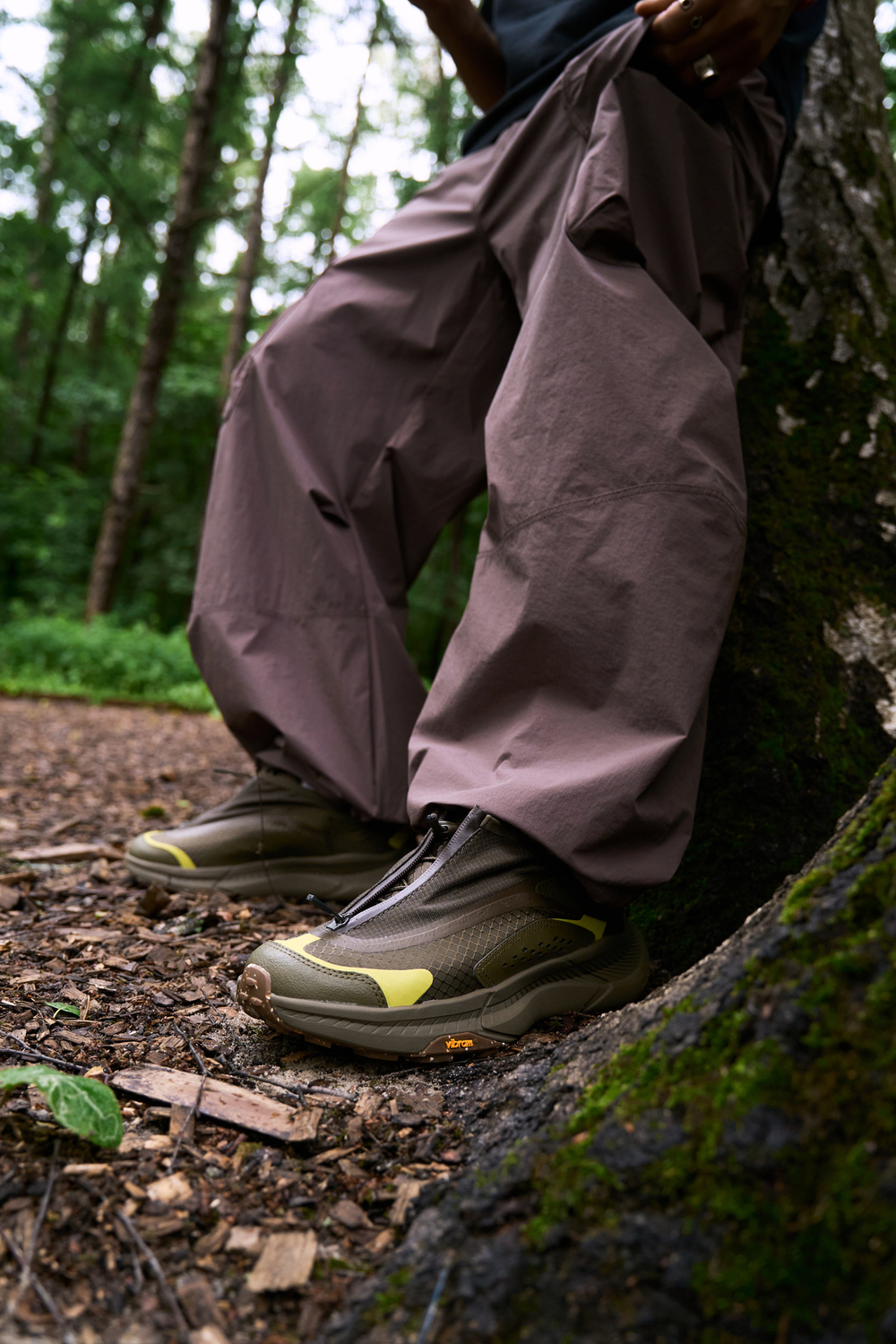 Брюки Nothomme Blue Outdoor Water-Repellent Adjustable Cargo Pants "Pottery Brown"