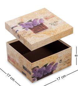 WG-23/2-B Коробка подарочная «Квадрат» цв.коричневый