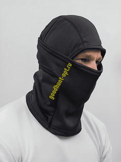 Тактическая зимняя Балаклава подшлемник Черный