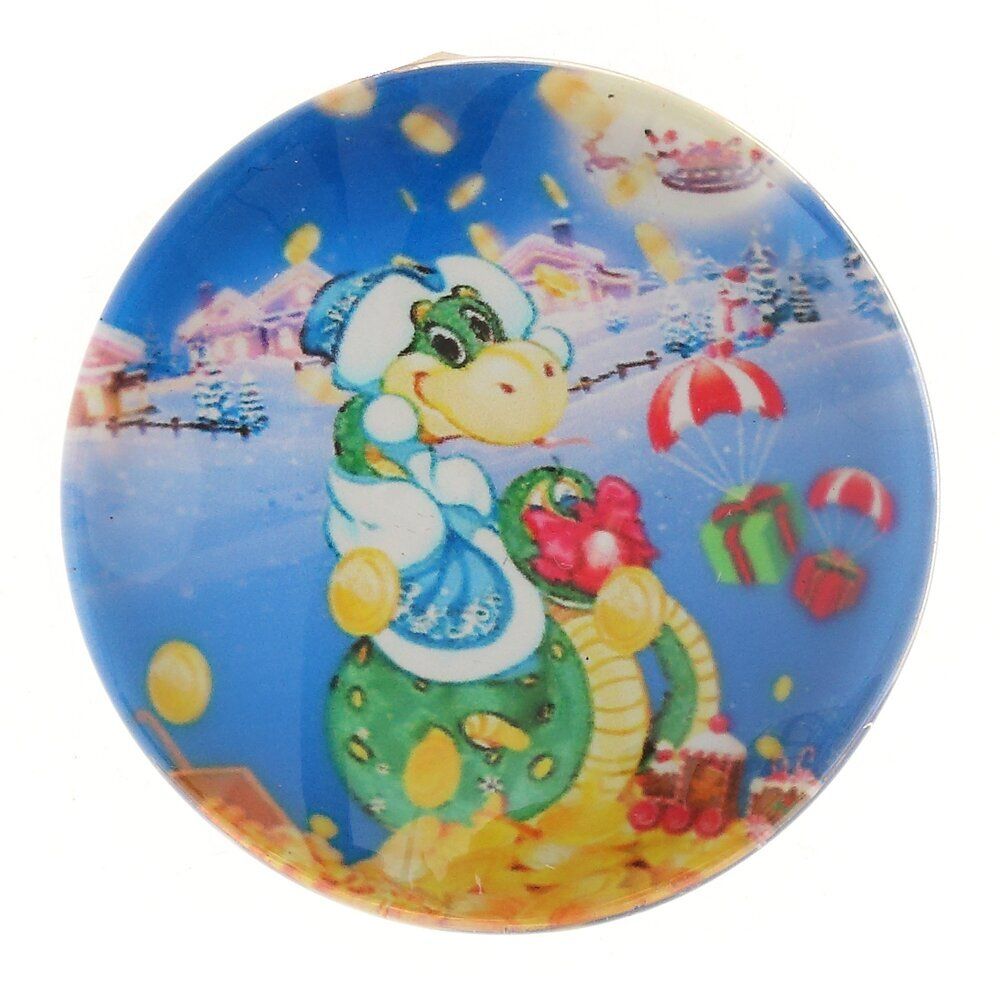 GAEM Магнит "Змейка", L3,5 W1,5 H3,5 см, 4в.