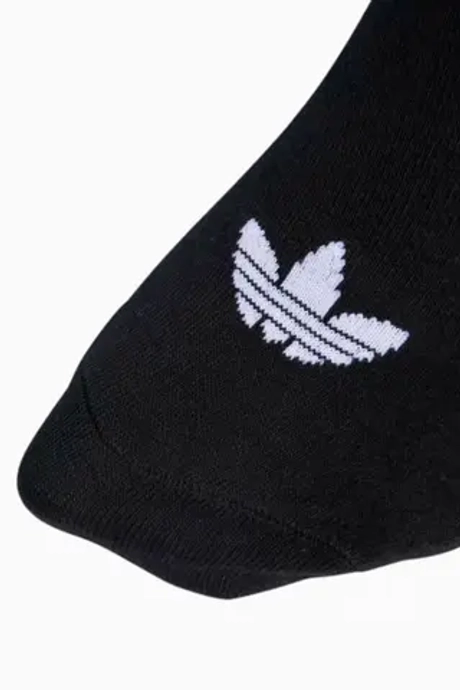 Носки adidas Trefoil Liner Socks 3 Pairs - черный