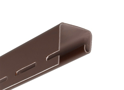 J-профиль цокольный FineBer Коричневый