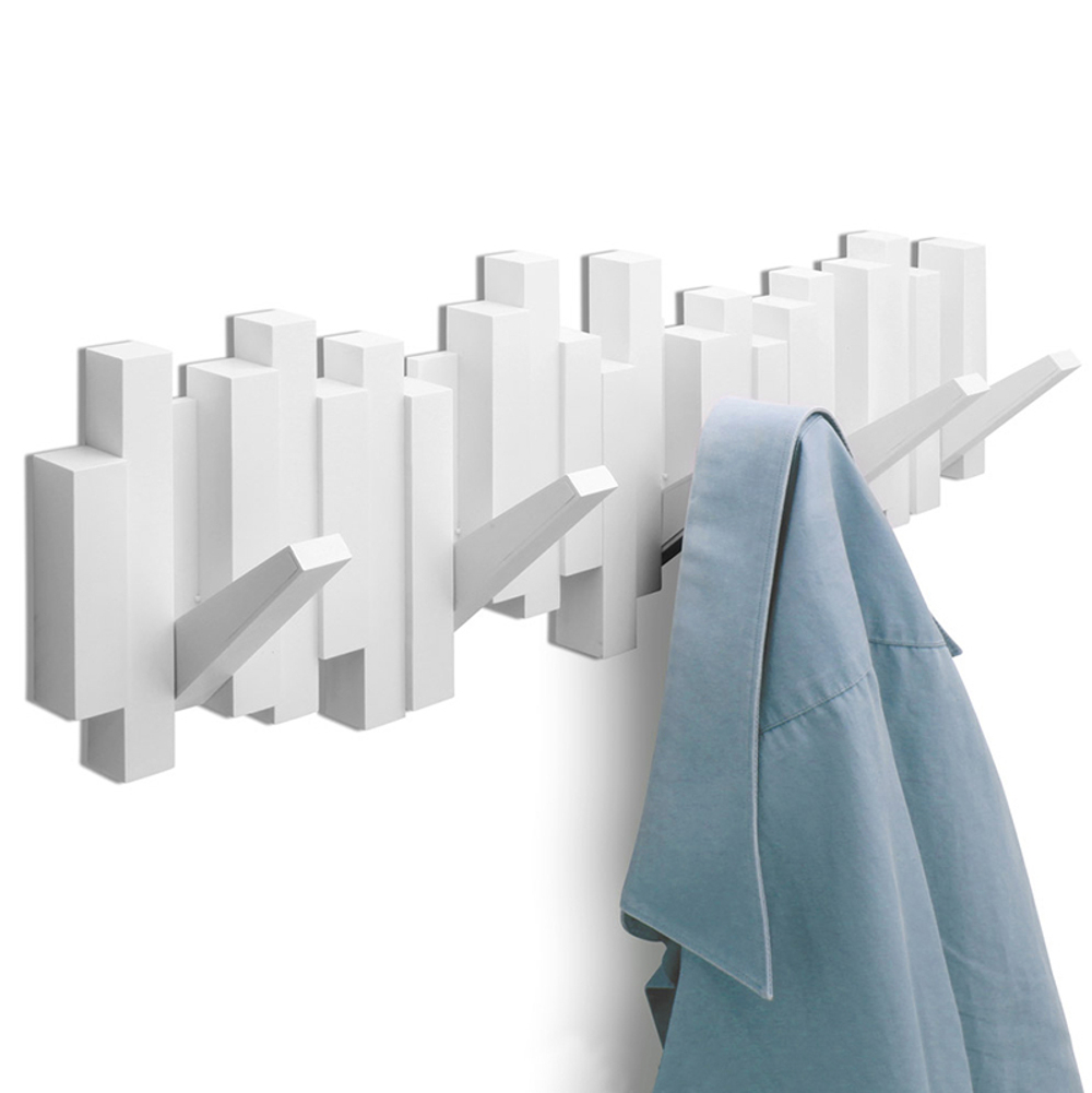 Вешалка настенная Sticks белая Umbra