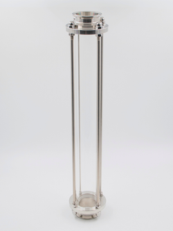 Царга стеклянная под кламп 2, 3, 4 дюйма