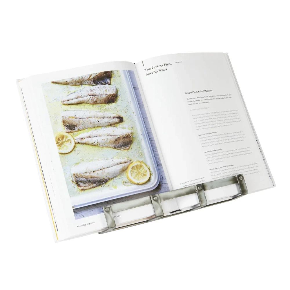 Kitchen Craft Подставка для кулинарных книг 24x19 из дерева манго