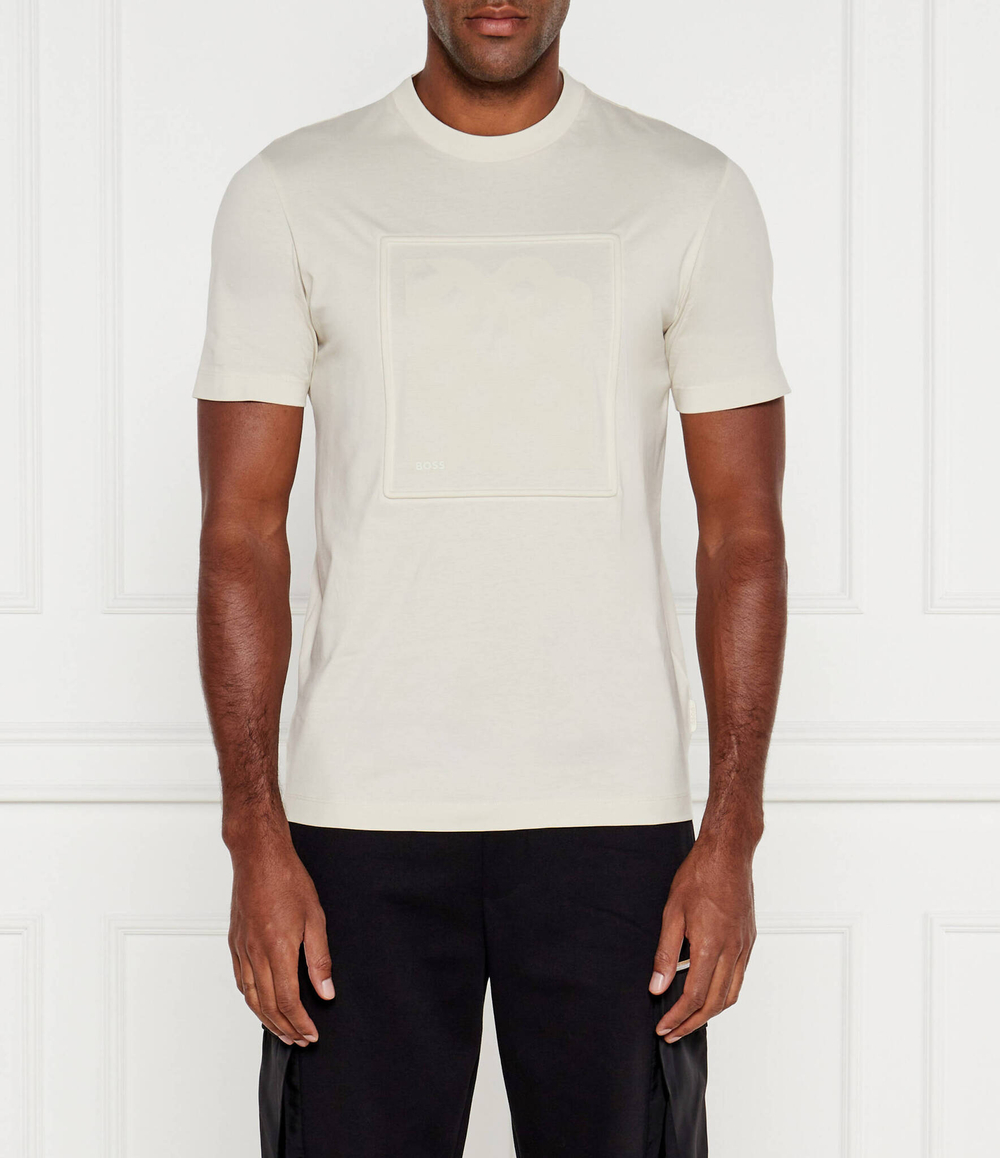 Футболка P-Thompson 206 BOSS BLACK - бежевый(50523380)