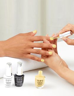 OPI Infinite Shine Silk - Лак для ногтей с гелевым эффектом This Chic is Bananas, 15 ml