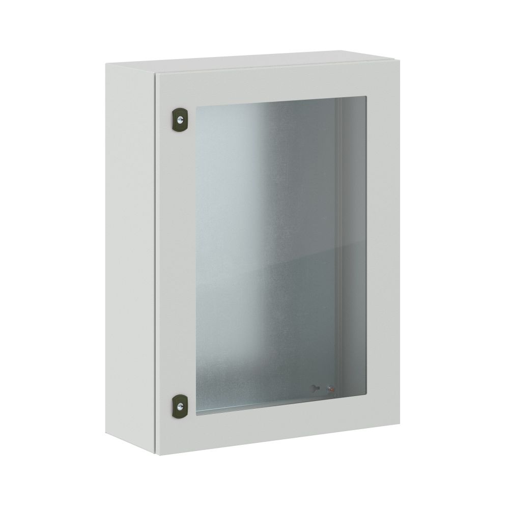 Корпус навесной уличный ST Outdoor с М/П с прозрачной дверью ВxШxГ 800x600x250 мм, IP66