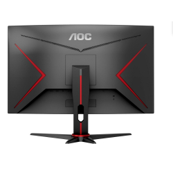 Монитор LCD AOC 27" CQ27G2SE Black-Red (VA curved 2560x1440 165Hz 1ms 178/178 250cd 2xHDMI2.0 DisplayPort1.4 высота)