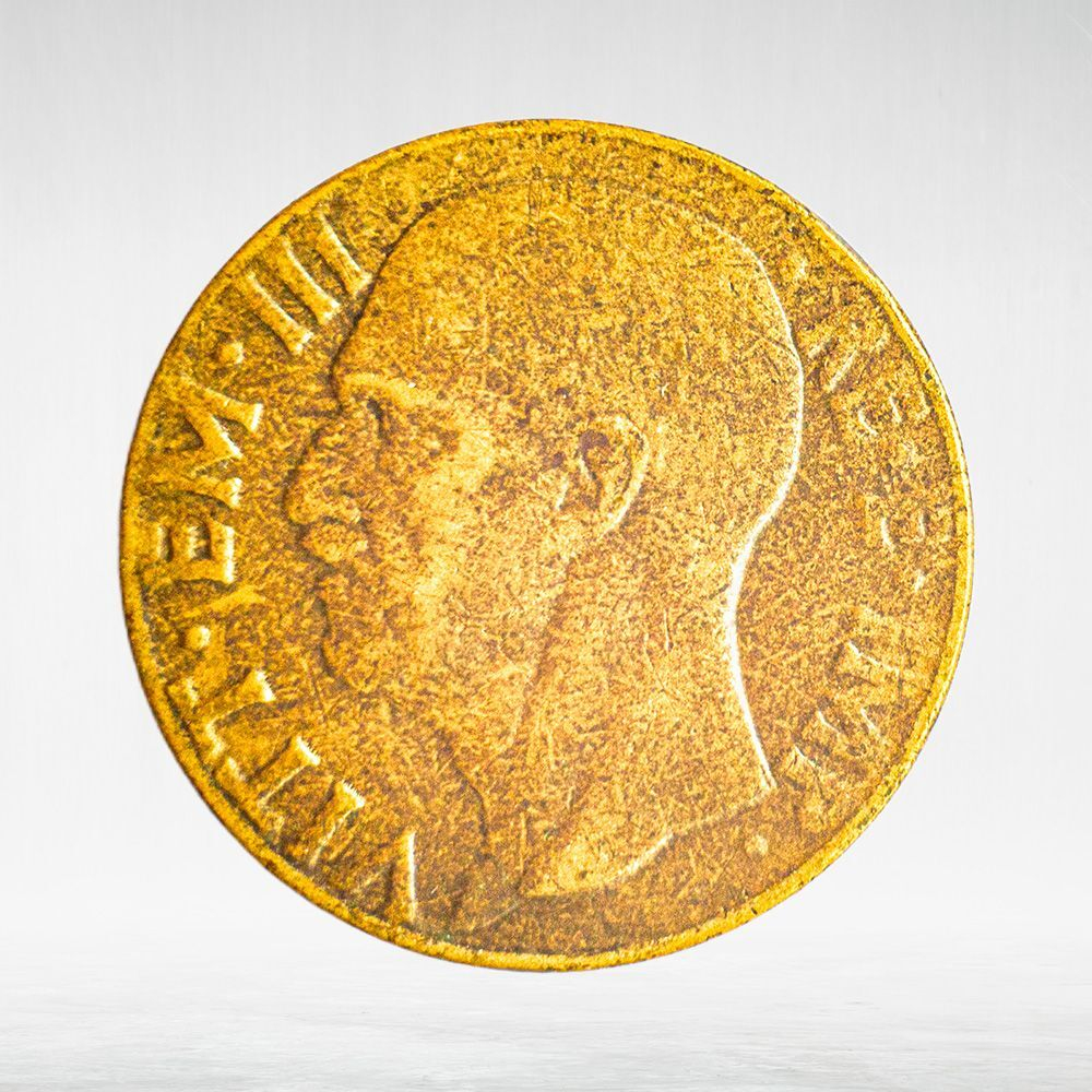 Italy 10 Centesimi 1942 R "Victor Emmanuel III", F