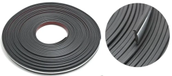 Наклейка-молдинг 22109-30 Black/Chrome (30м) KING 22109-30