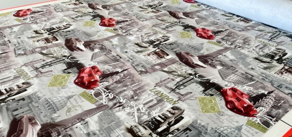 Велюр Машинки Принт 001