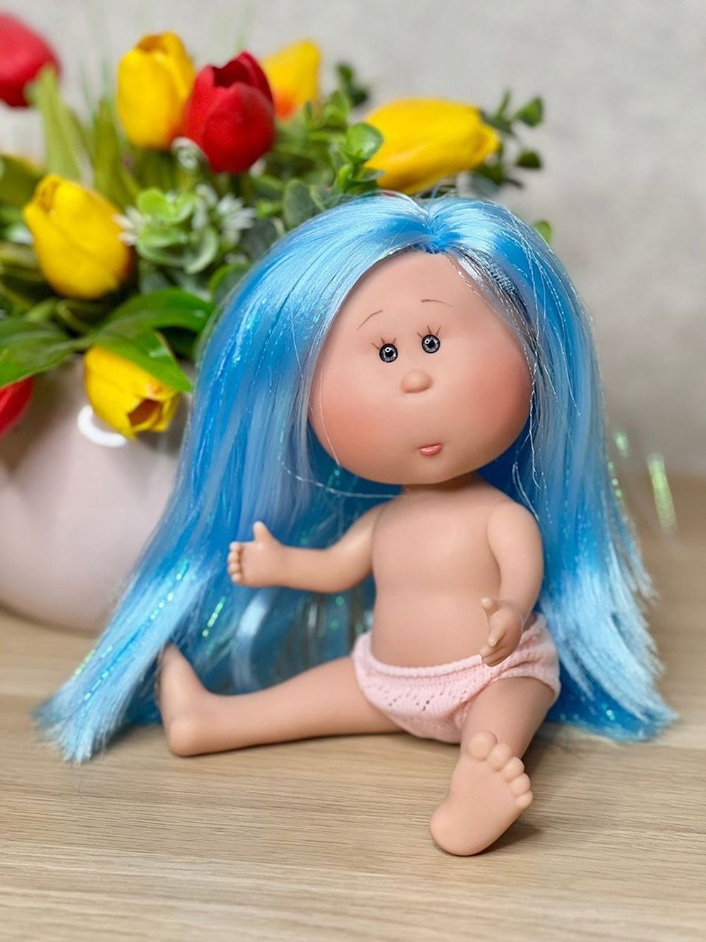 Кукла Nines виниловая 23см Little Mia без одежды (3199W21A)