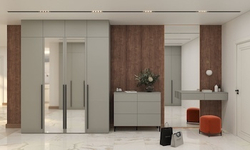 Комод с  3 ящиками Сиэтл, серый