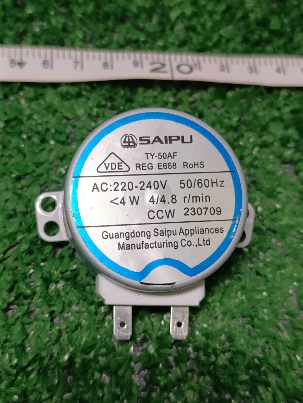 Синхронный двигатель переменного тока Saipu TY-50AF REG E 668 RoHS