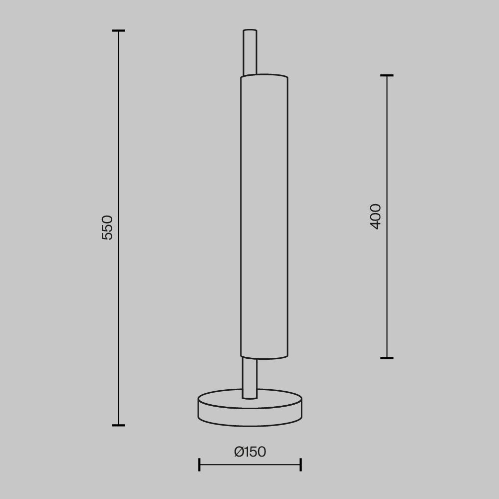 Настольная лампа светодиодная Maytoni   MOD258TL-L8BS3K