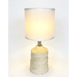 Настольная лампа Rivoli Marian 7549-502 1 х Е14 40 Вт керамика бежевая с абажуром | Rivoli