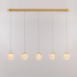 Подвесной светильник MD25030003-5B gold/clear