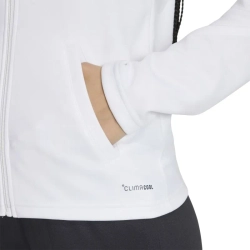 Женская теннисная куртка Adidas Entrada 26 Track - white/black