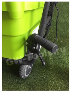 Тележка садовая аккумуляторная самоходная GREENWORKS G40GC 40В,106л,без АКБ и ЗУ (7400007)