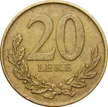 20 леков 2012 Албания