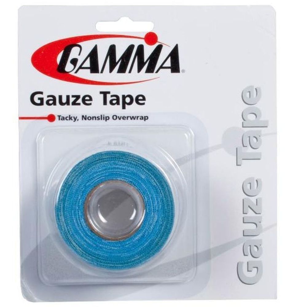 Теннисные намотки базовые Gamma Gauze Tape 1P - blue