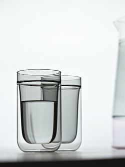 Набор стаканов Pure, 280 мл, дымчато-серые, 2 шт.