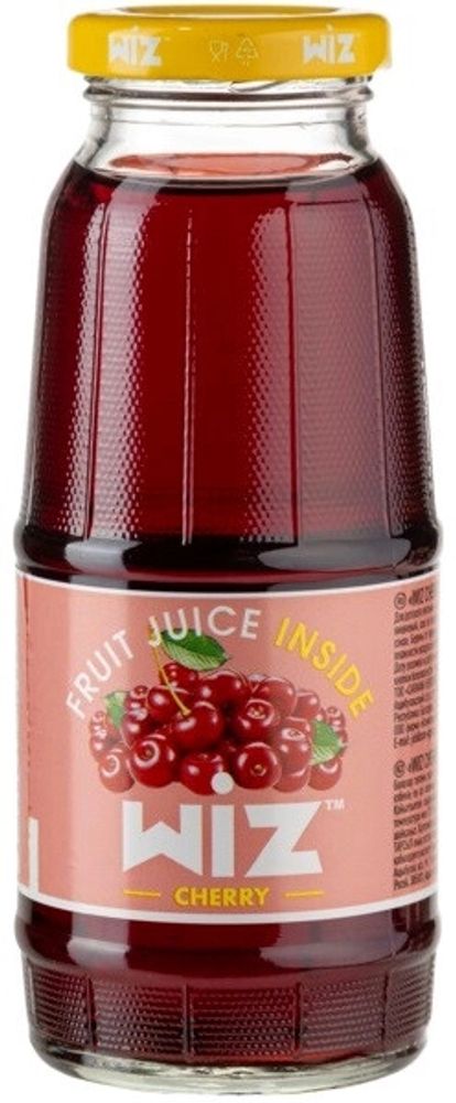 Сок Виз Вишня нектар / Wiz Cherry 0.25 - стекло